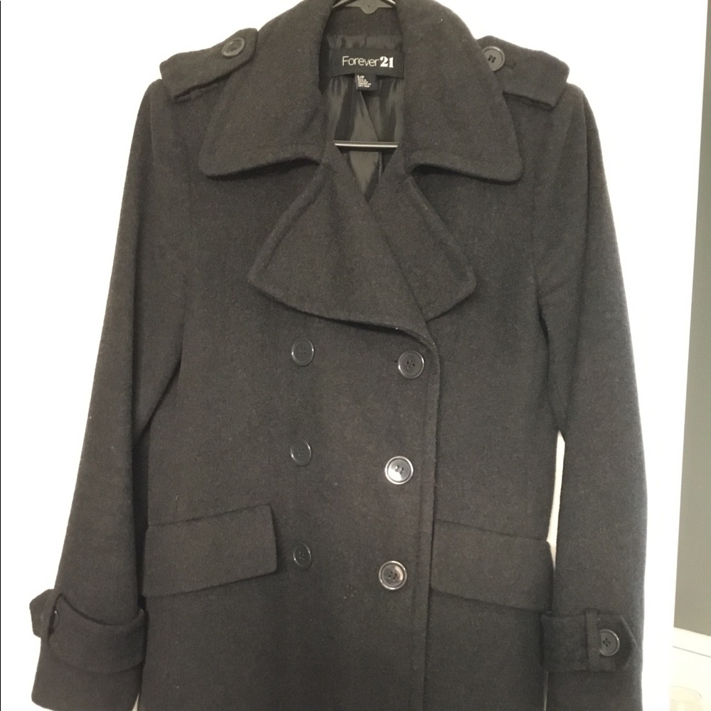 Pea Coat 🧥 | Gray | Size S
